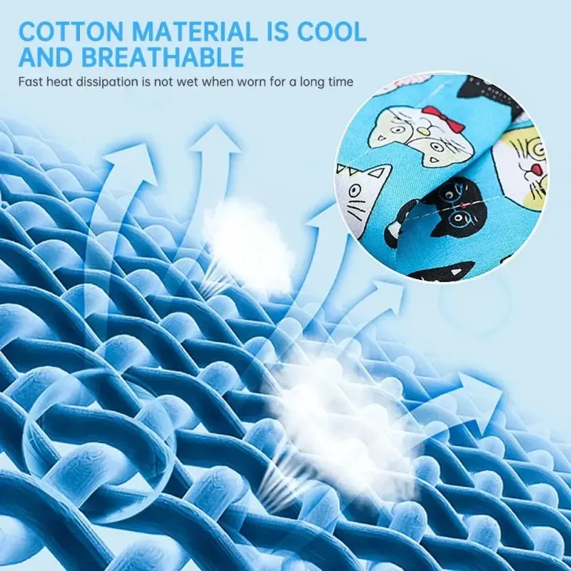 Reusable Pet Cooling Bandana Scarf 4