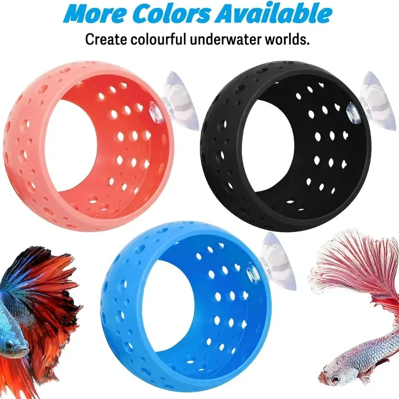 Betta Bulb Hide Tunnel Aquarium Decor 6