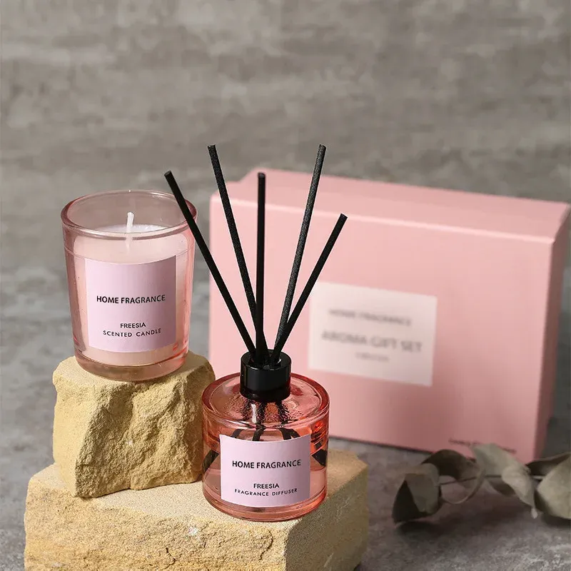 Reed Diffuser & Candle Gift Set 1