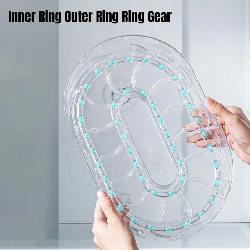 360° Rotating Fridge Organizer 5