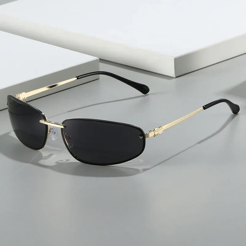 Y2K Cat Eye Mirrored Sunglasses 1