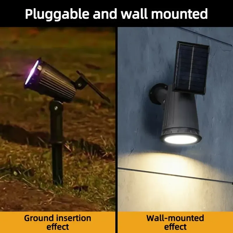 Solar Motion Sensor Wall Lamp 4