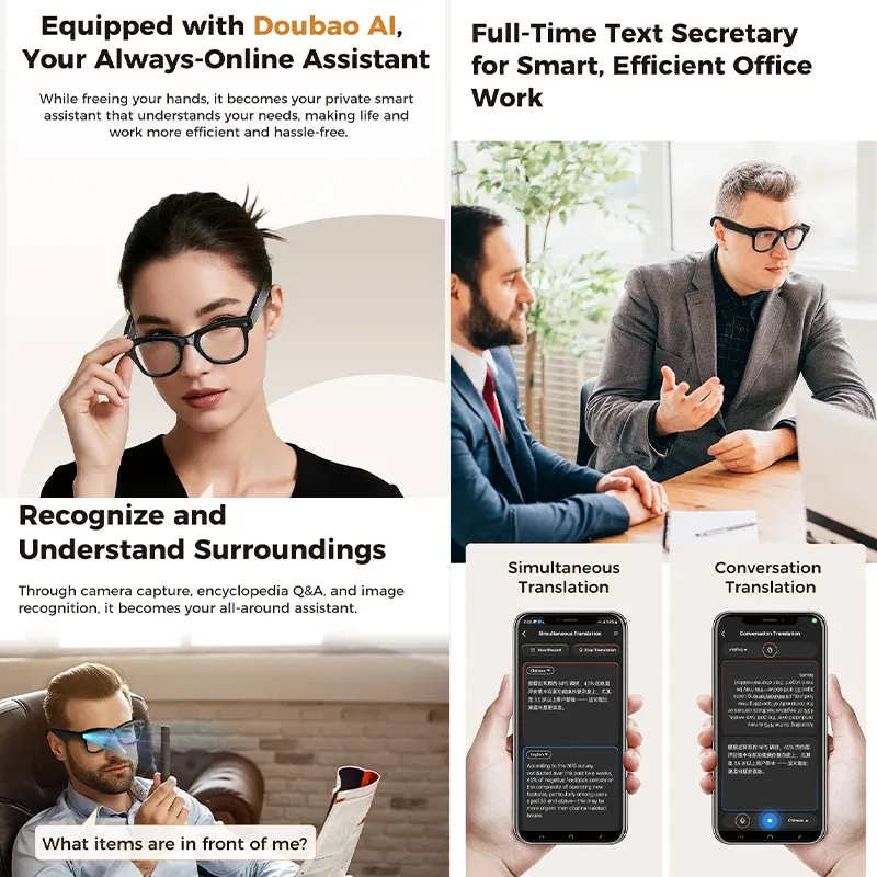M02 Ultra 800W Smart Glasses Translator 5