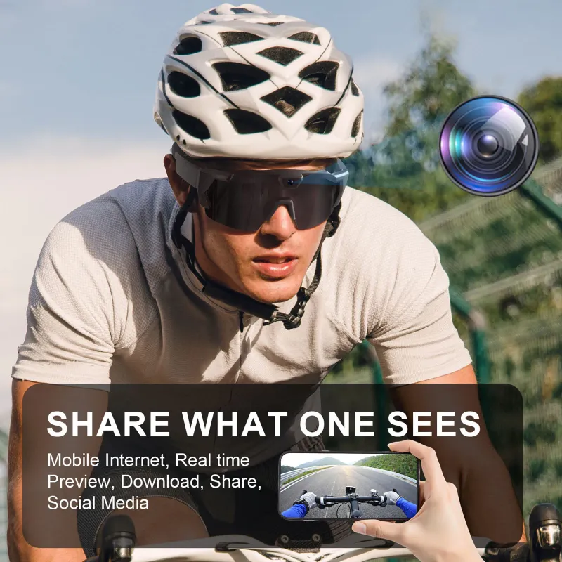 Smart Camera Glasses HD 1080P 2