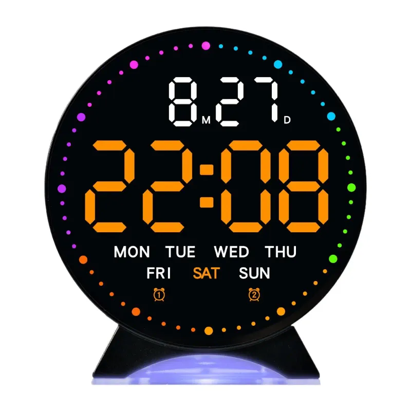 Silent LED Desk Clock 1