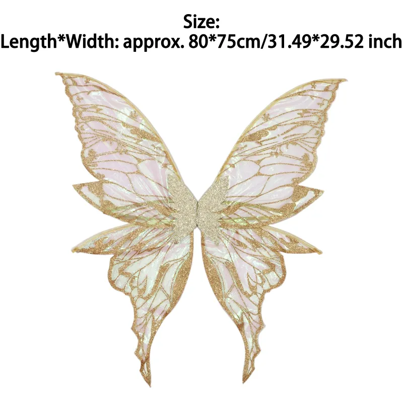 Fairy Butterfly Wings with Elf Ears Cosplay Set 6