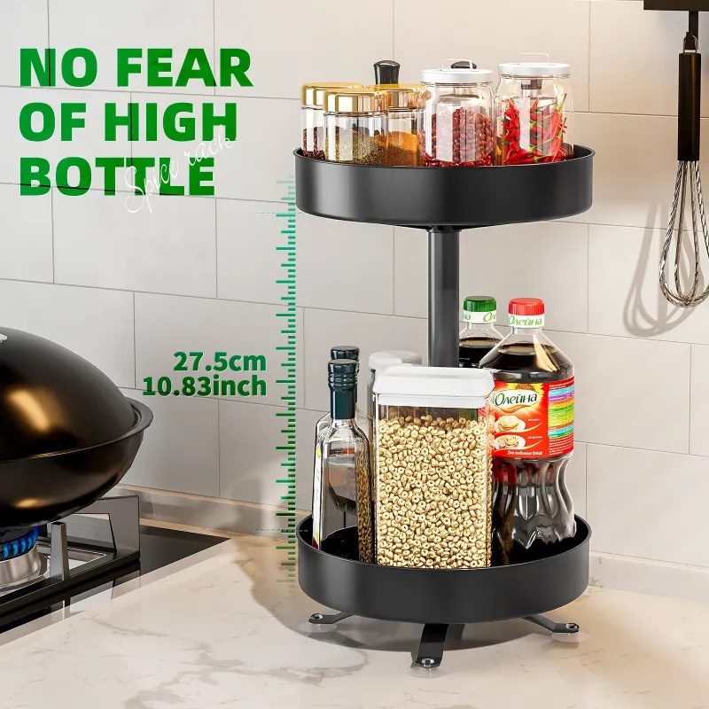 360° Rotating Spice Rack Organizer 4
