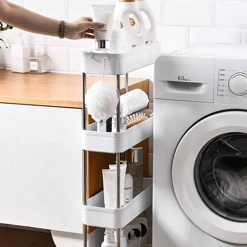 Slim Rolling Storage Cart Organizer 4