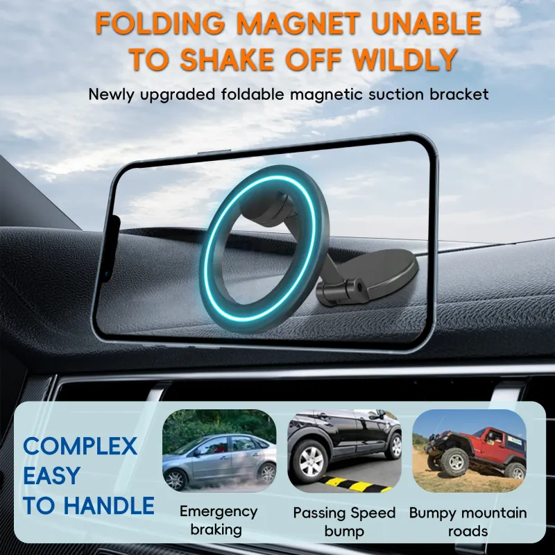 MagSafe Car Mount for iPhone 17 Pro Max 5