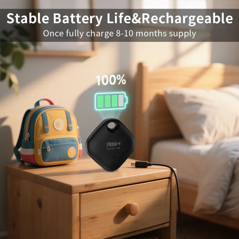 Rechargeable Bluetooth Smart Tag Tracker 2