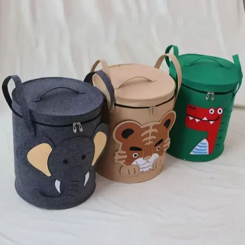 Cartoon Animal Storage Baskets 5