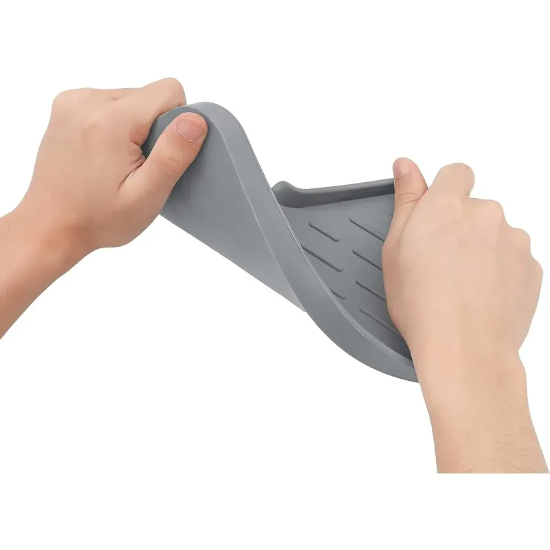 Silicone Soap Dish with Drain Spout 8