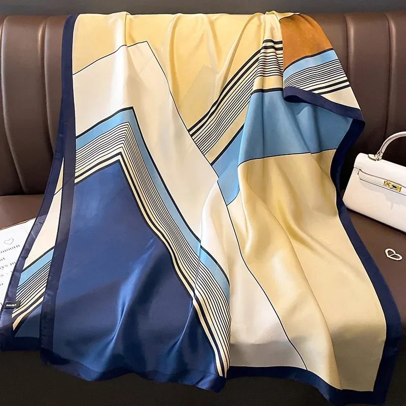 Luxury Silk Summer Scarf 180x90cm 6