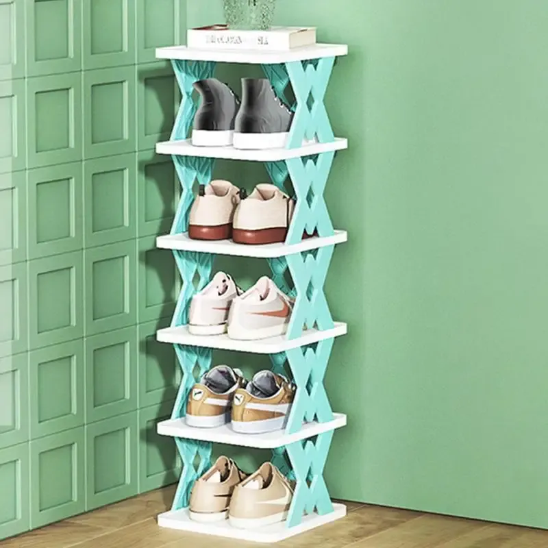 Foldable Vertical Shoe Rack Organizer 4