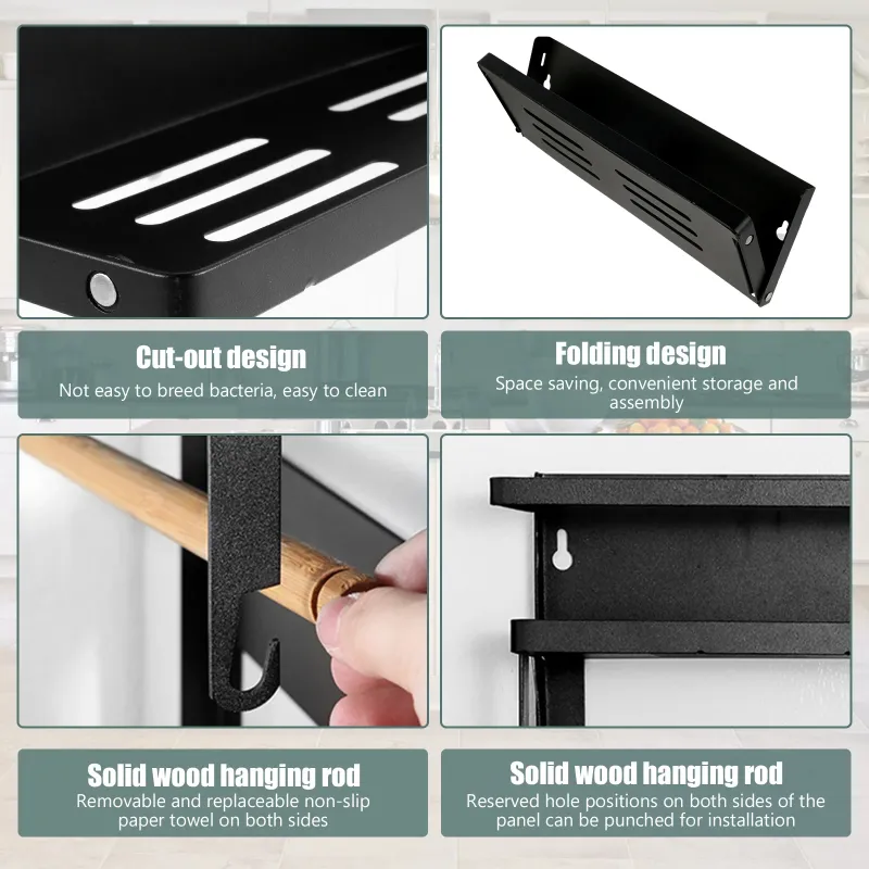 Magnetic Spice Rack for Fridge 3