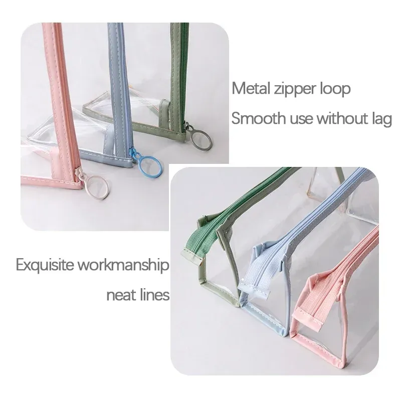 Transparent Large Capacity Kawaii Pencil Case 6
