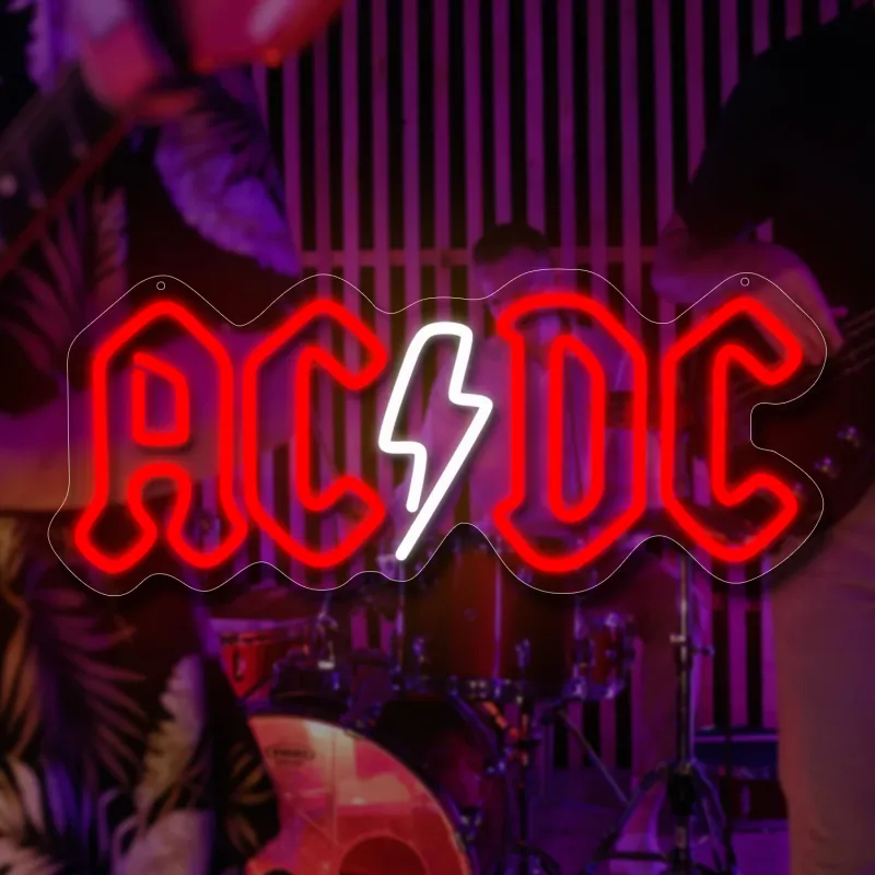AC/DC Neon LED Sign 1