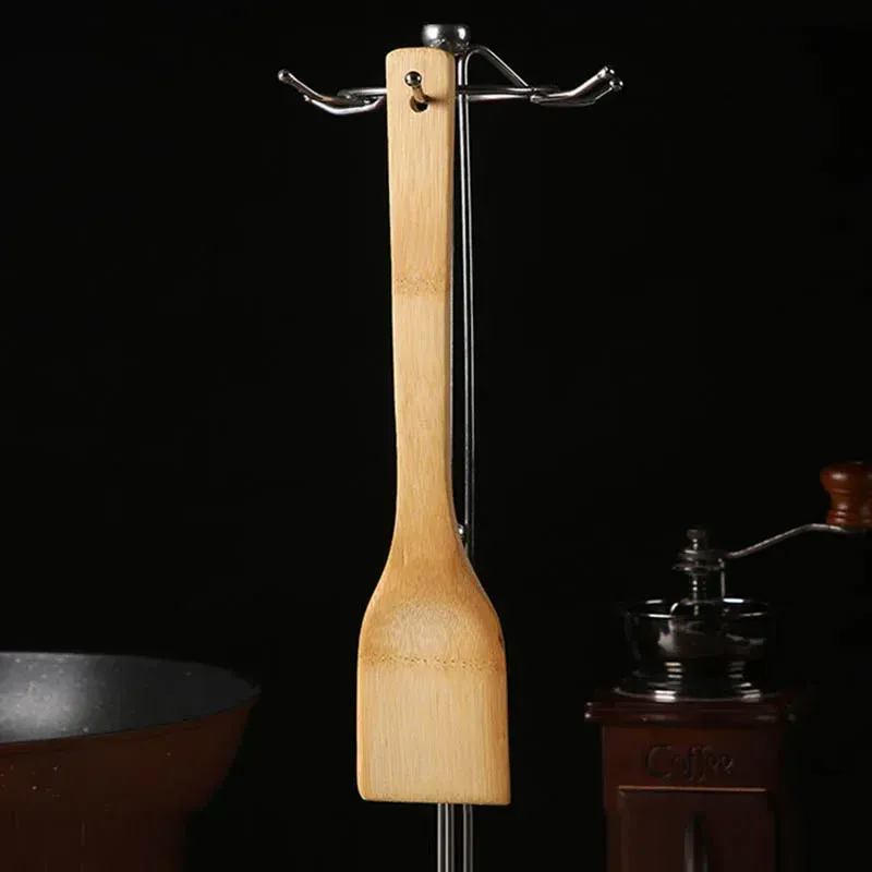 Bamboo Spatula with Long Handle 5