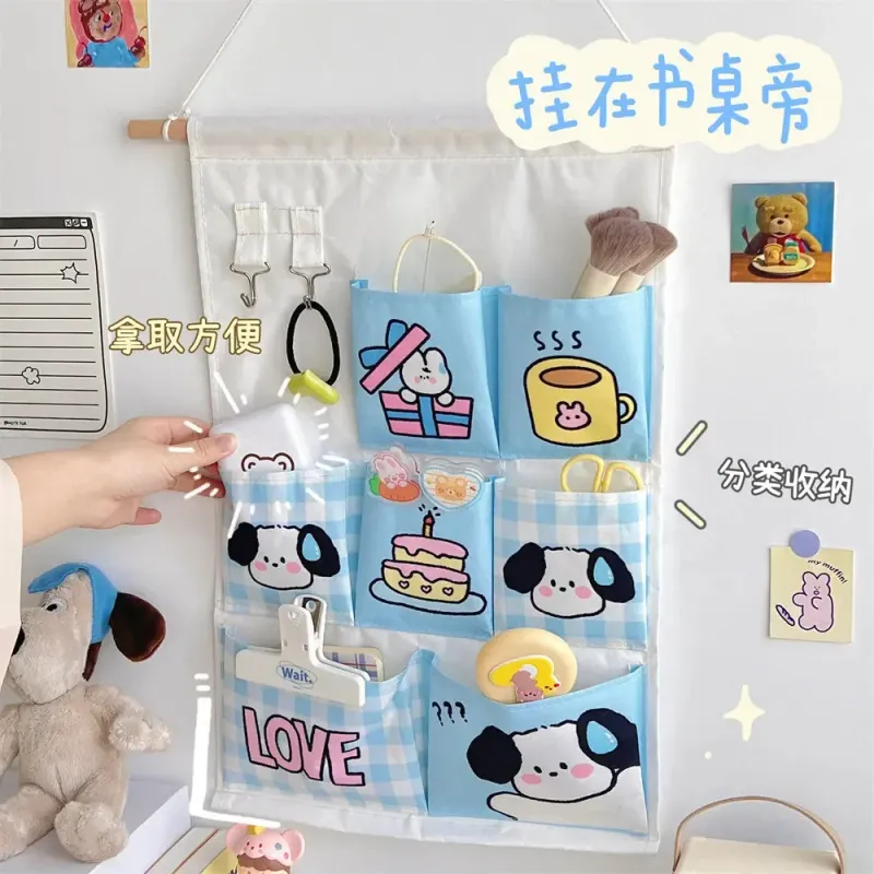 Kawaii Wall Storage Bag Organizer 4