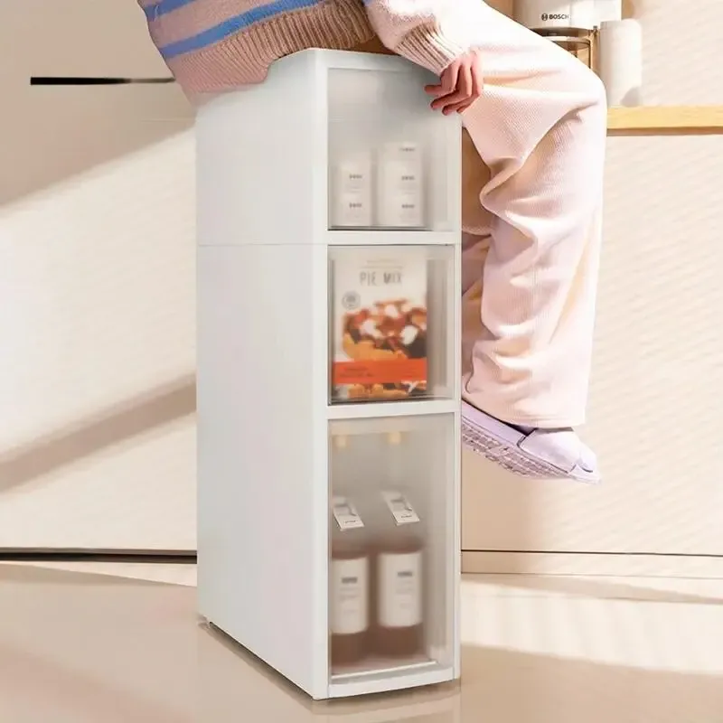 Slim Multi-Layer Storage Cabinet 4