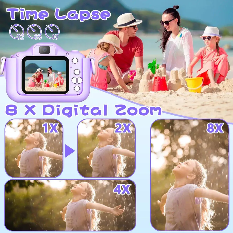 Unicorn Kids Digital Camera Toy 4