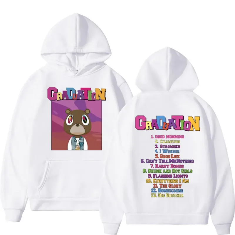 Kanye West Album Print Hoodie 1