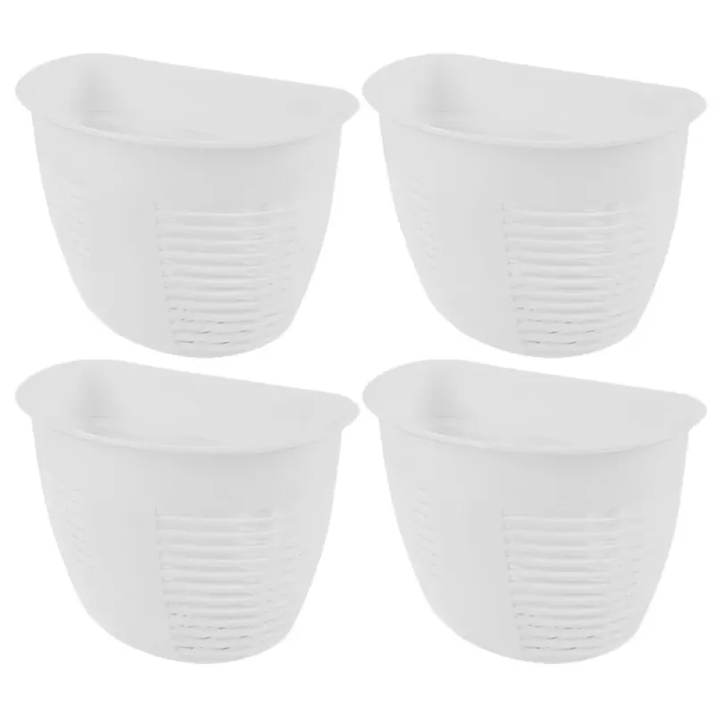 4Pcs Wall Mounted Storage Basket Set 6