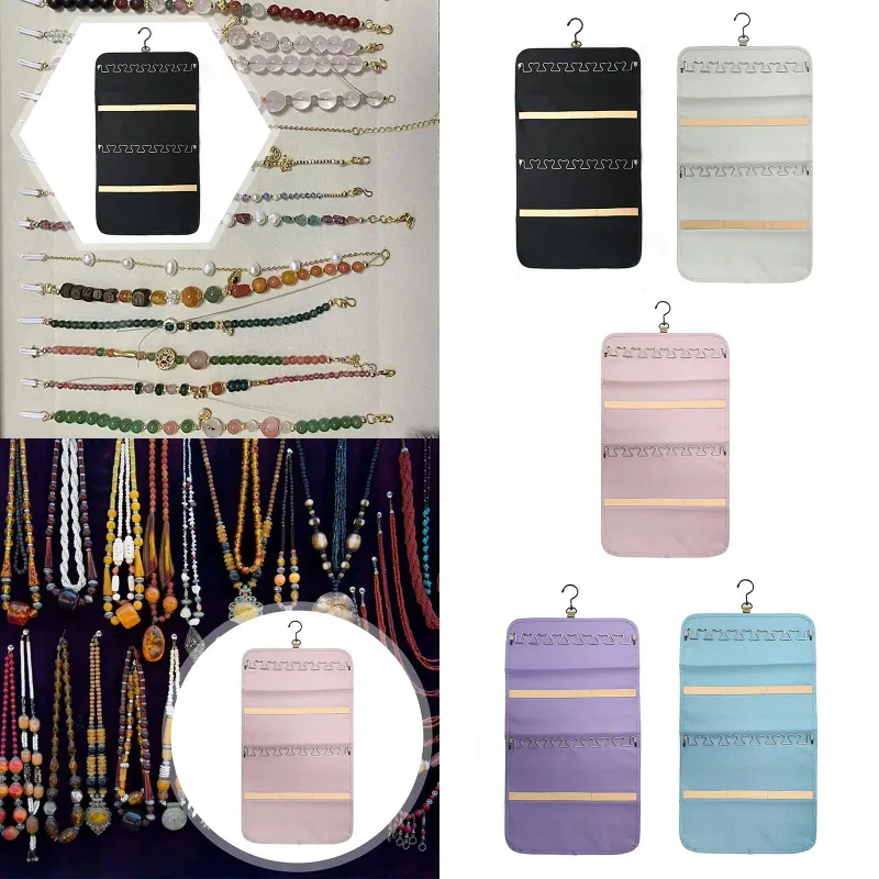 Foldable Jewelry Organizer Roll 1