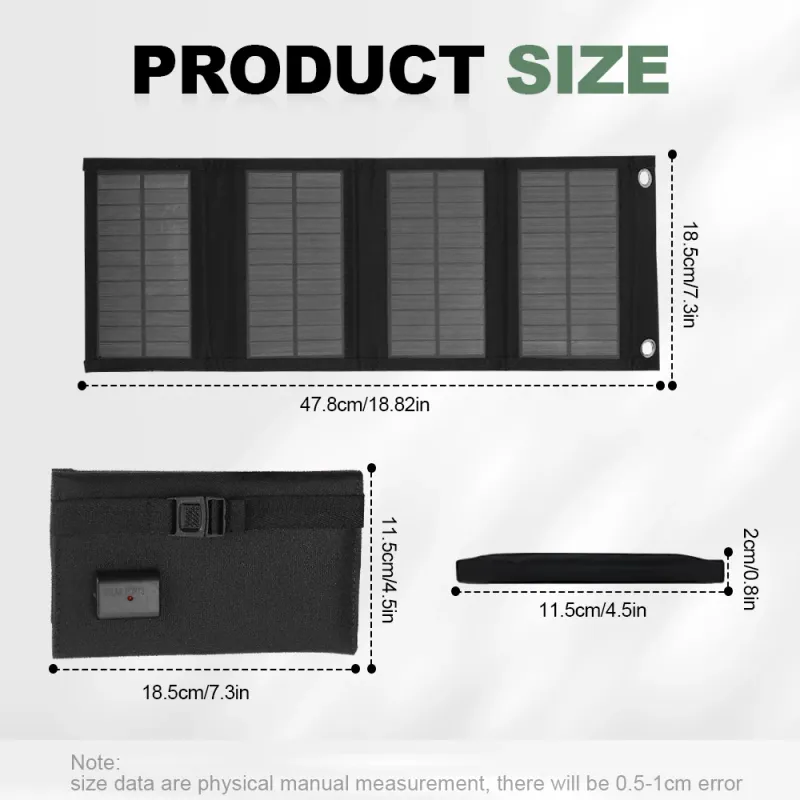 40W Foldable Solar Panel Charger 2