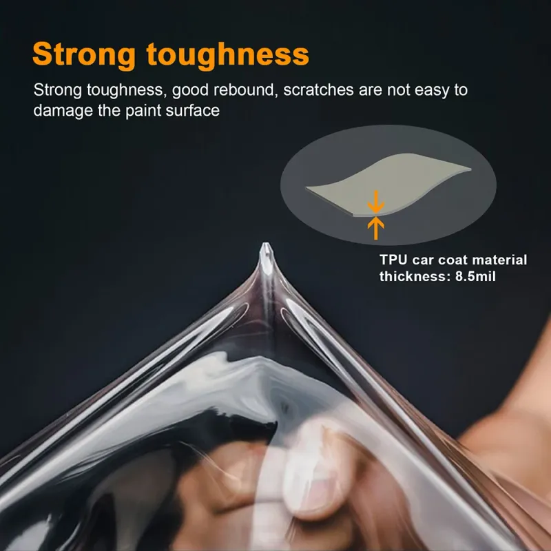 Tesla Model Y B Pillar PPF Protective Film 4