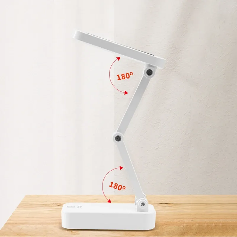 Solar Foldable Desk Lamp with USB Charging 4