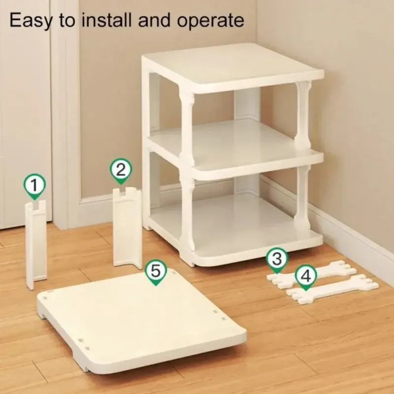 Stackable Vertical Shoe Rack 2-8 Layers 5
