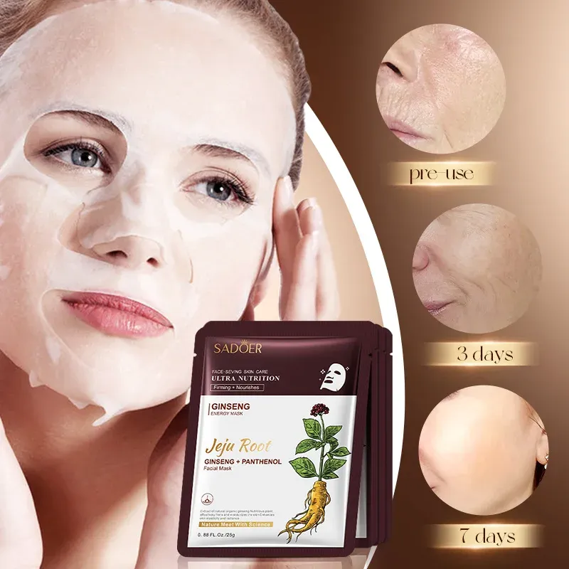 SADOER Ginseng Whitening Face Masks 2
