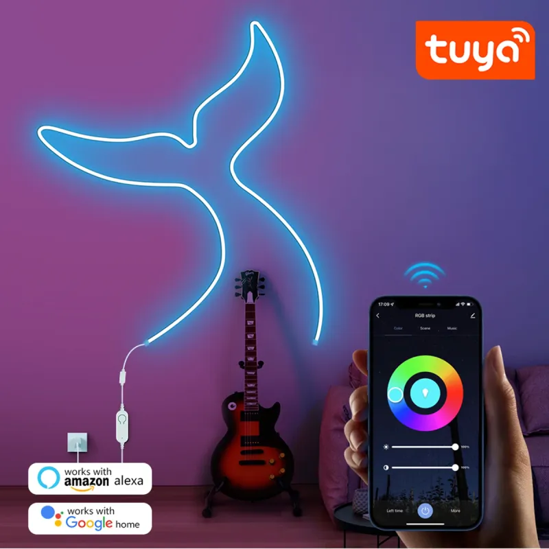 Tuya Smart RGB LED Neon Strip Light 3