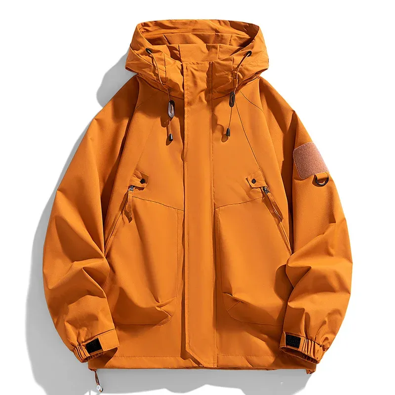 Men's Hooded Windbreaker Jacket 3
