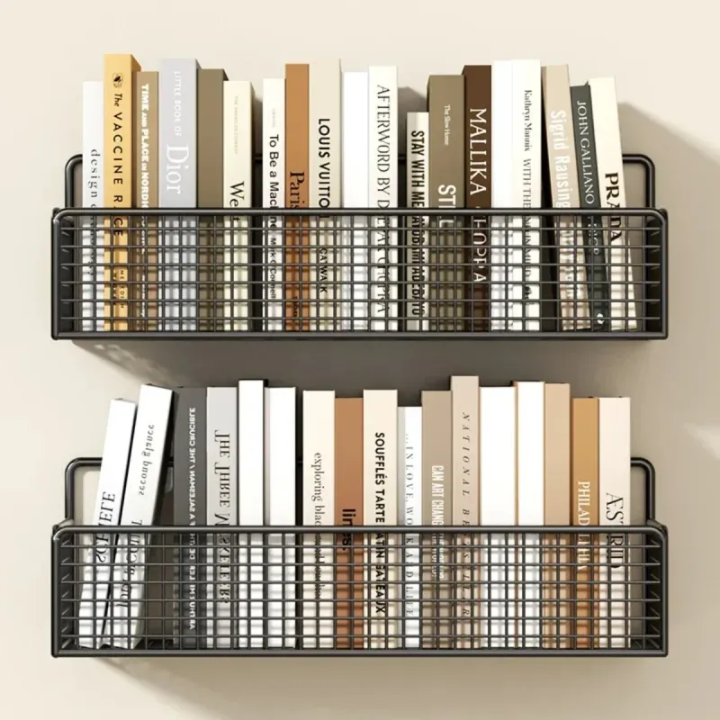 No Drill Wall Mounted Organizer Shelf 4