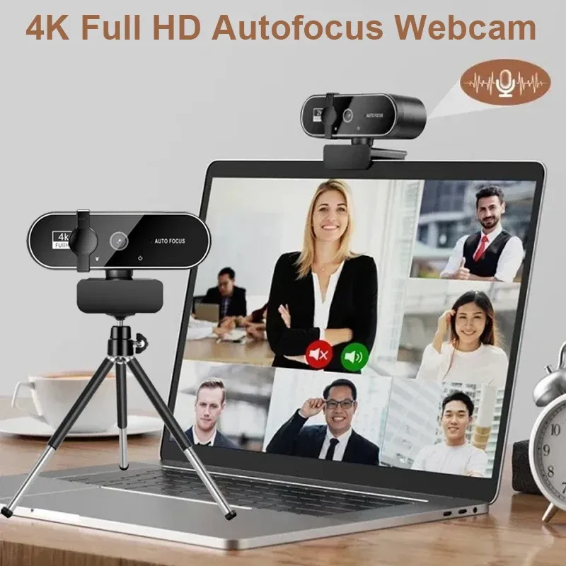 4K Autofocus Webcam with Microphone 1