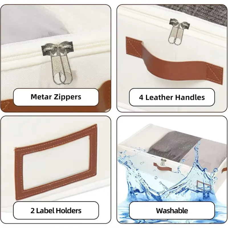 Under Bed Storage Bag With Clear Window 5