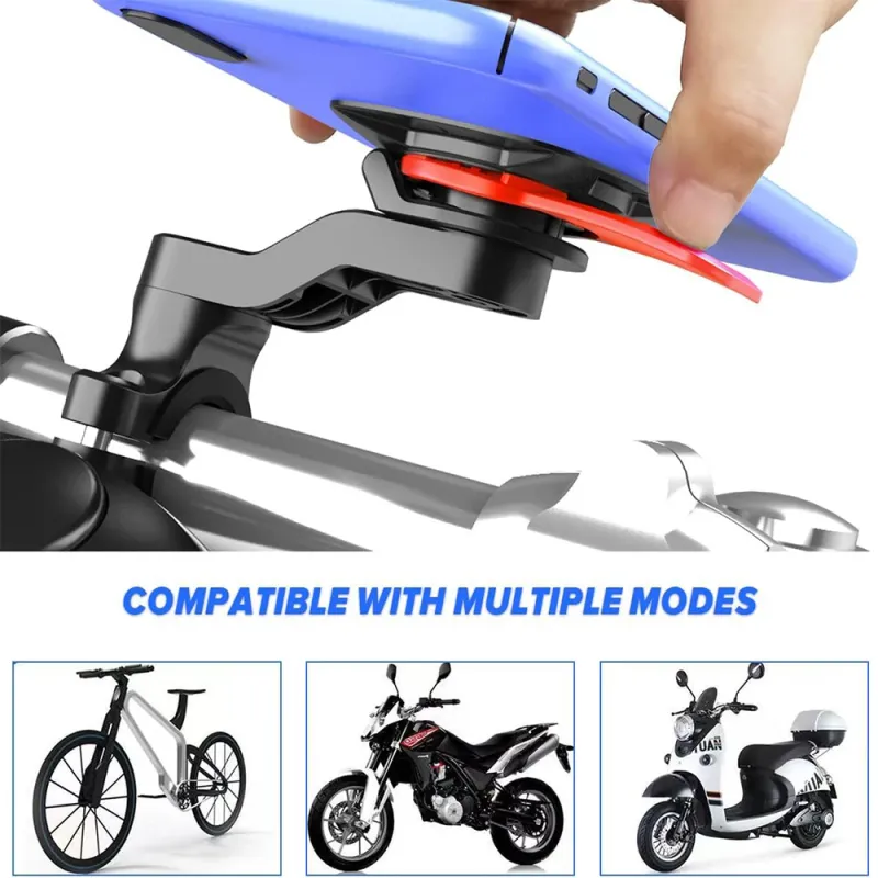 Motorcycle Phone Mount Anti-Shake Holder 6