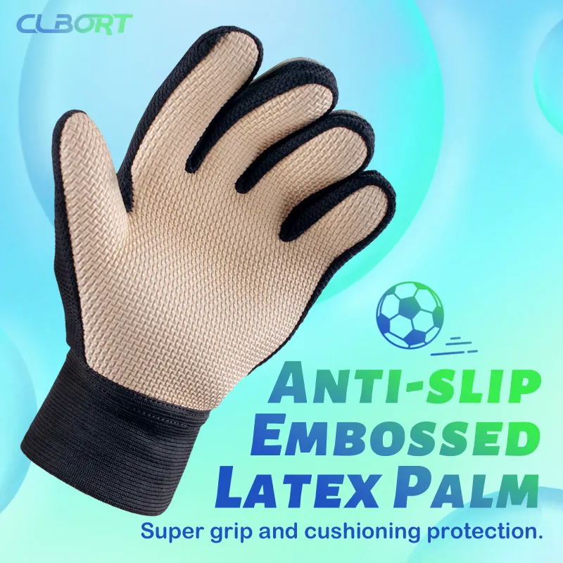Graffiti Goalkeeper Gloves Strong Grip 3