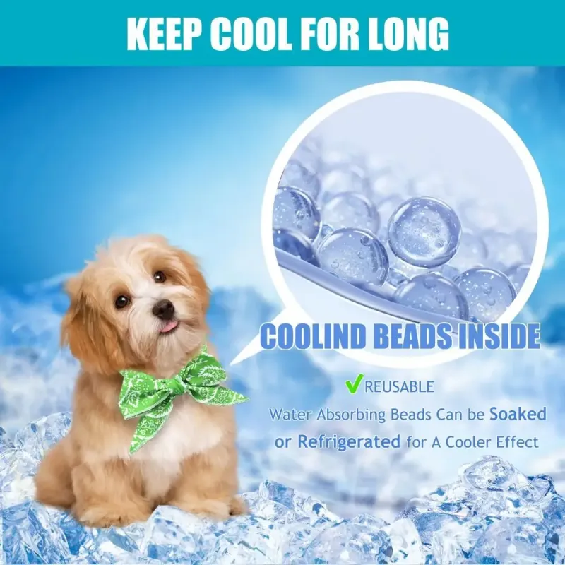 Reusable Pet Cooling Scarf 4