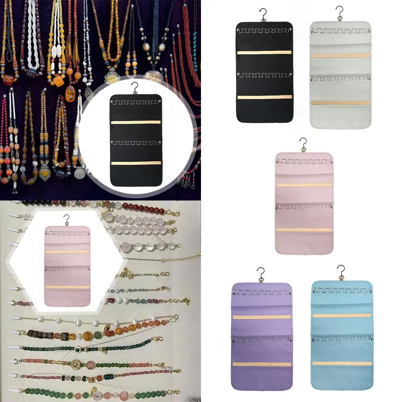 Foldable Jewelry Organizer Roll 5