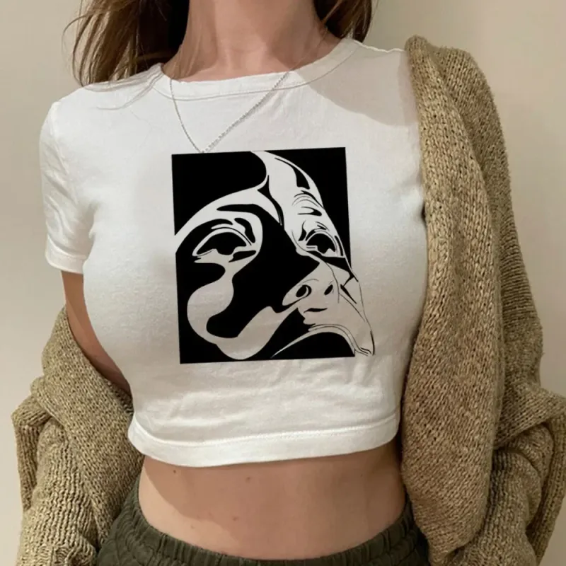 The Weeknd Crop Top Corset Tee 4