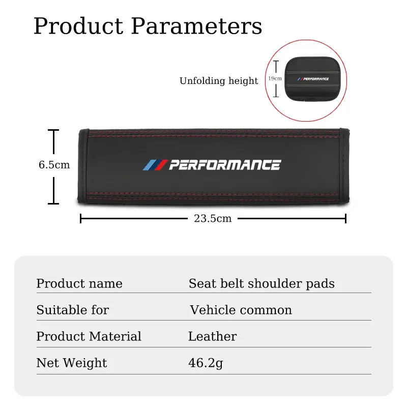 BMW Seat Belt Shoulder Protection Covers 3