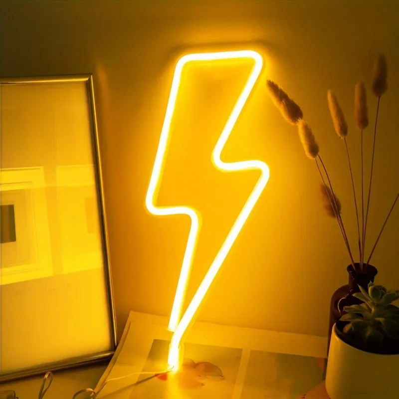 Lightning Neon LED Wall Light 3