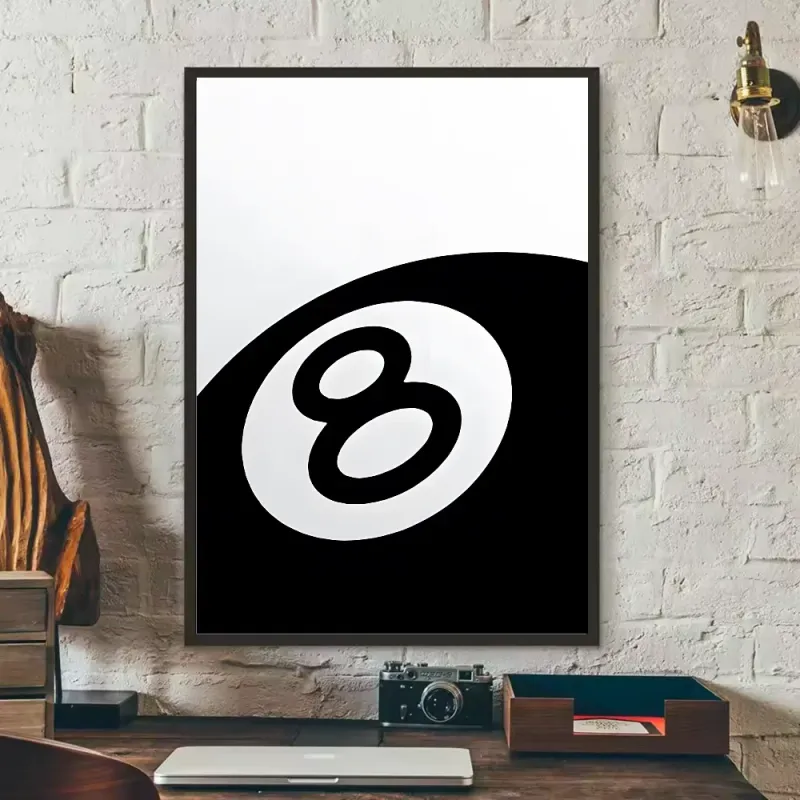 No Ball Art Poster Canvas Print 5