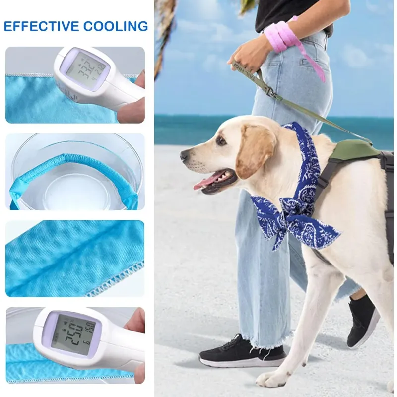 Cartoon Pet Cooling Neck Scarf 6