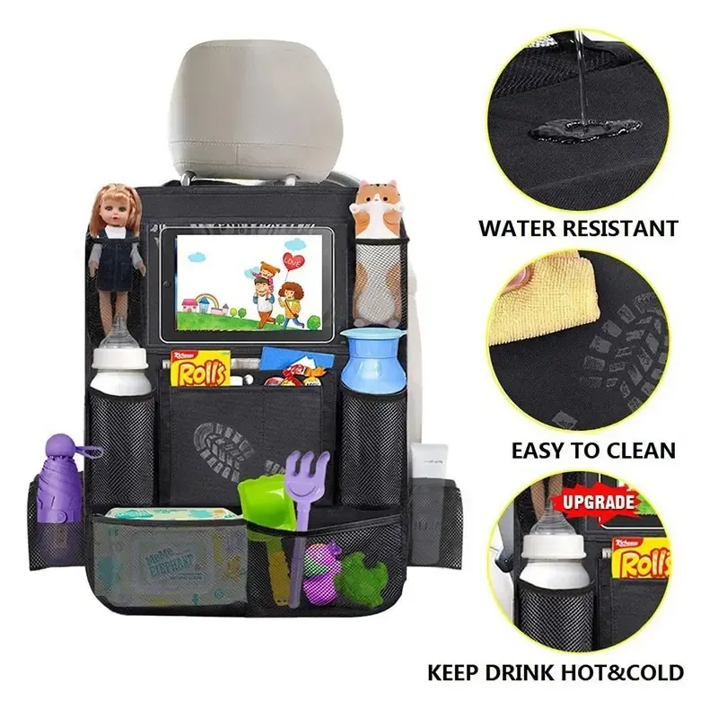 Backseat Organizer with Tablet Holder 6