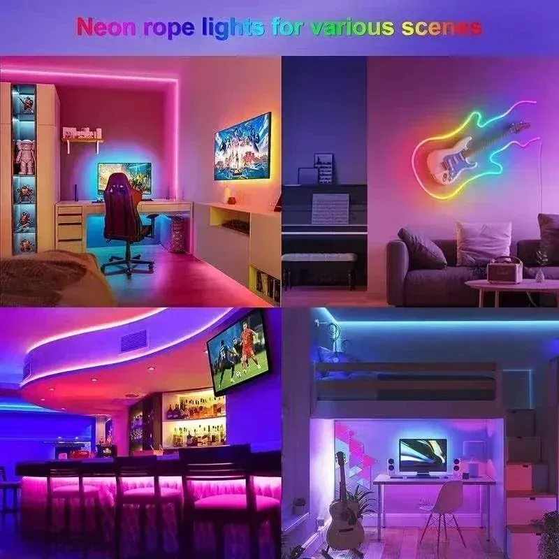 RGB LED Strip Lights with Music Sync 6