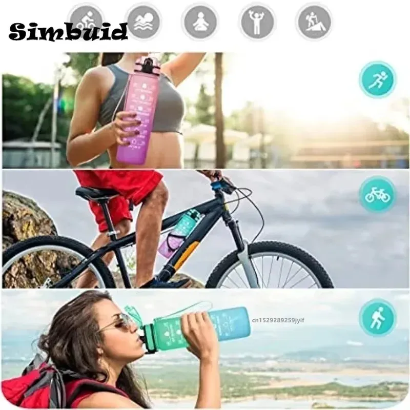 Motivational Sports Water Bottle 600ml 6